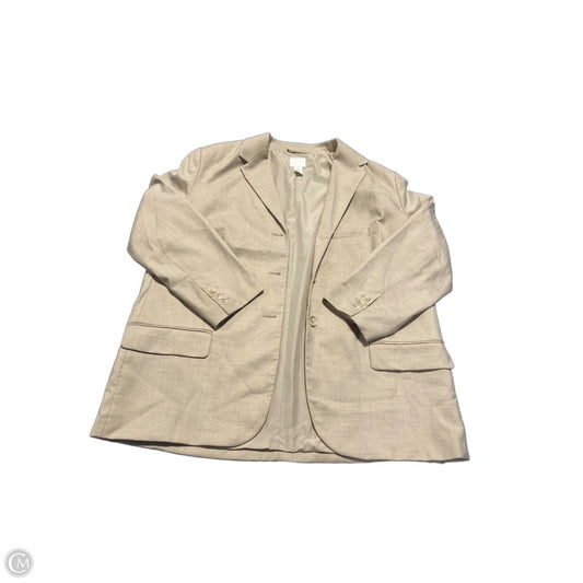 Blazer By H&m In Beige, Size: Xl