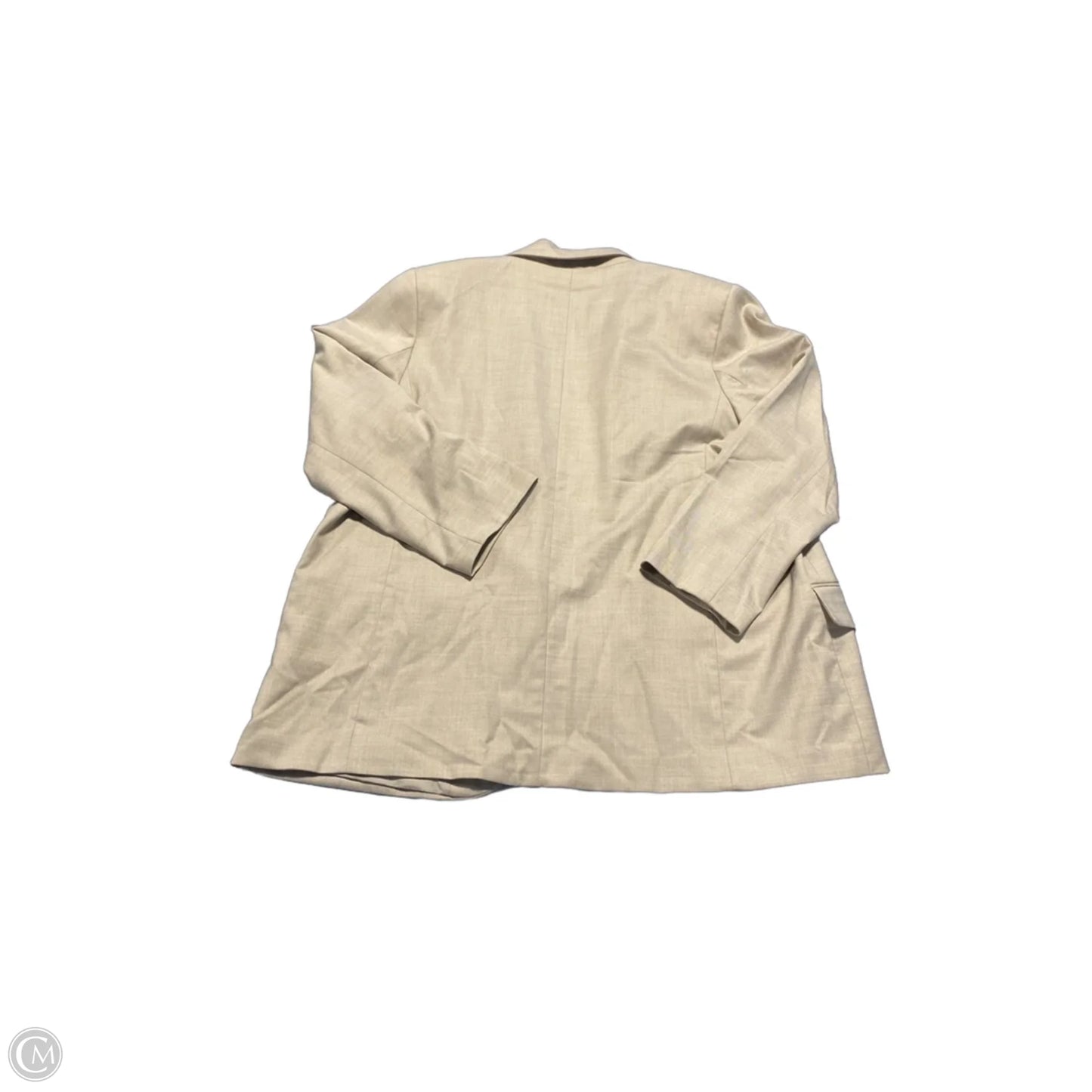 Blazer By H&m In Beige, Size: Xl