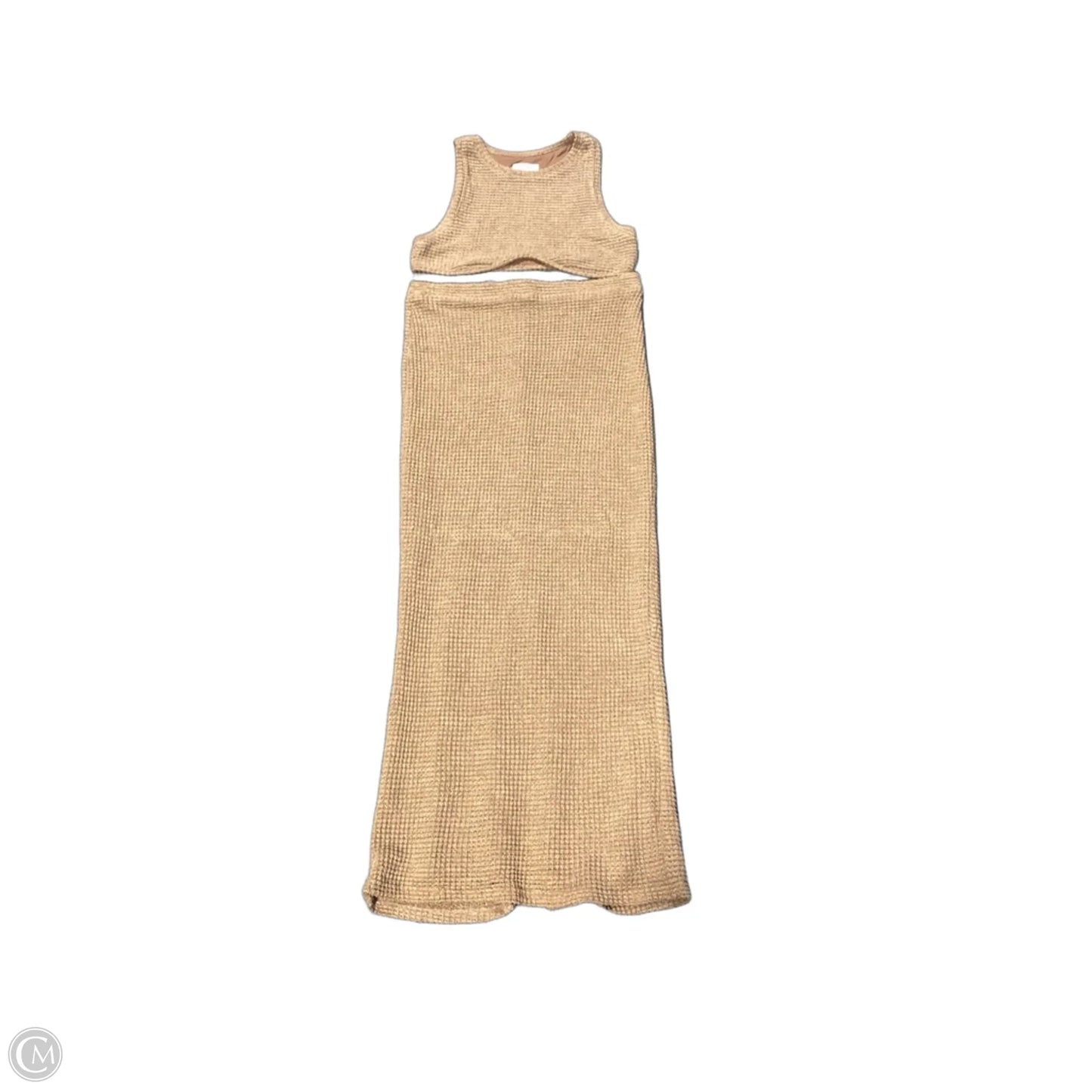 Skirt Set 2pc By Cmc In Brown, Size: L