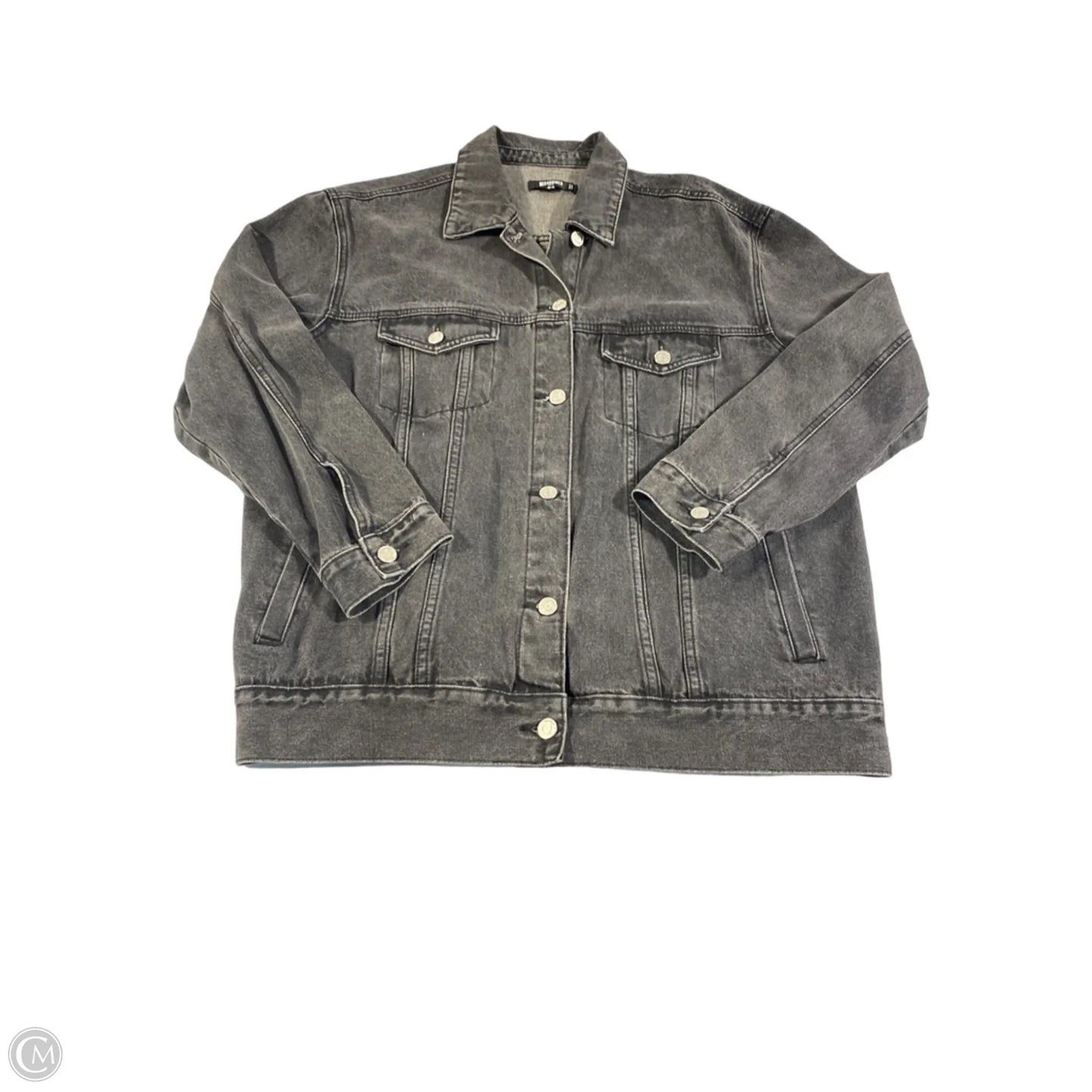 Jacket Denim By Cmc In Black, Size: M