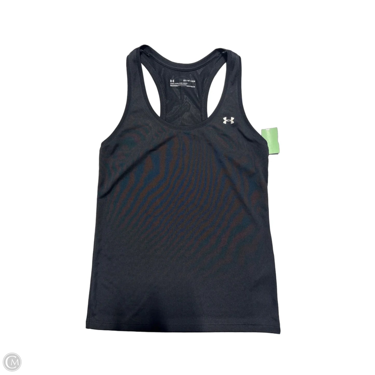 Athletic Tank Top By Under Armour In Black, Size: Xs