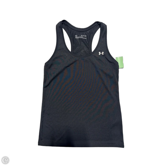Athletic Tank Top By Under Armour In Black, Size: Xs