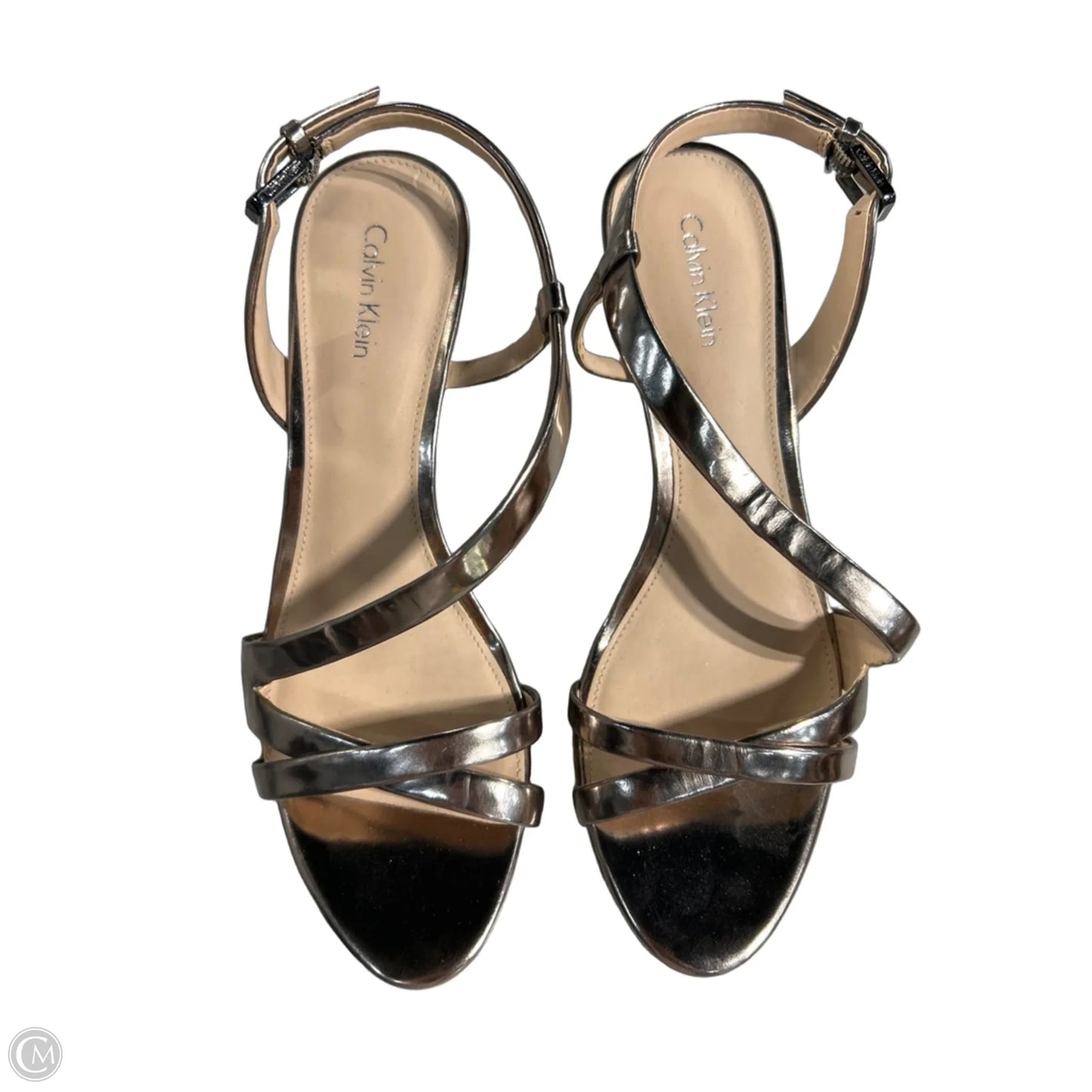 Shoes Heels Stiletto By Calvin Klein In Rose Gold, Size: 8