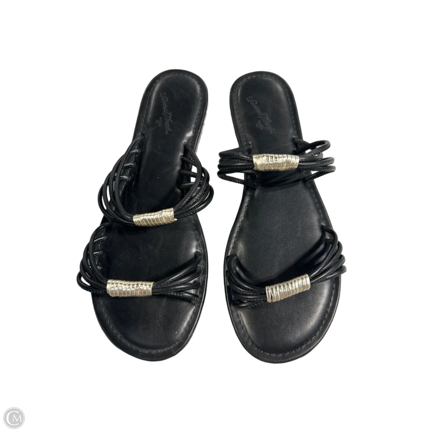 Shoes Flats By Universal Thread In Black, Size: 8