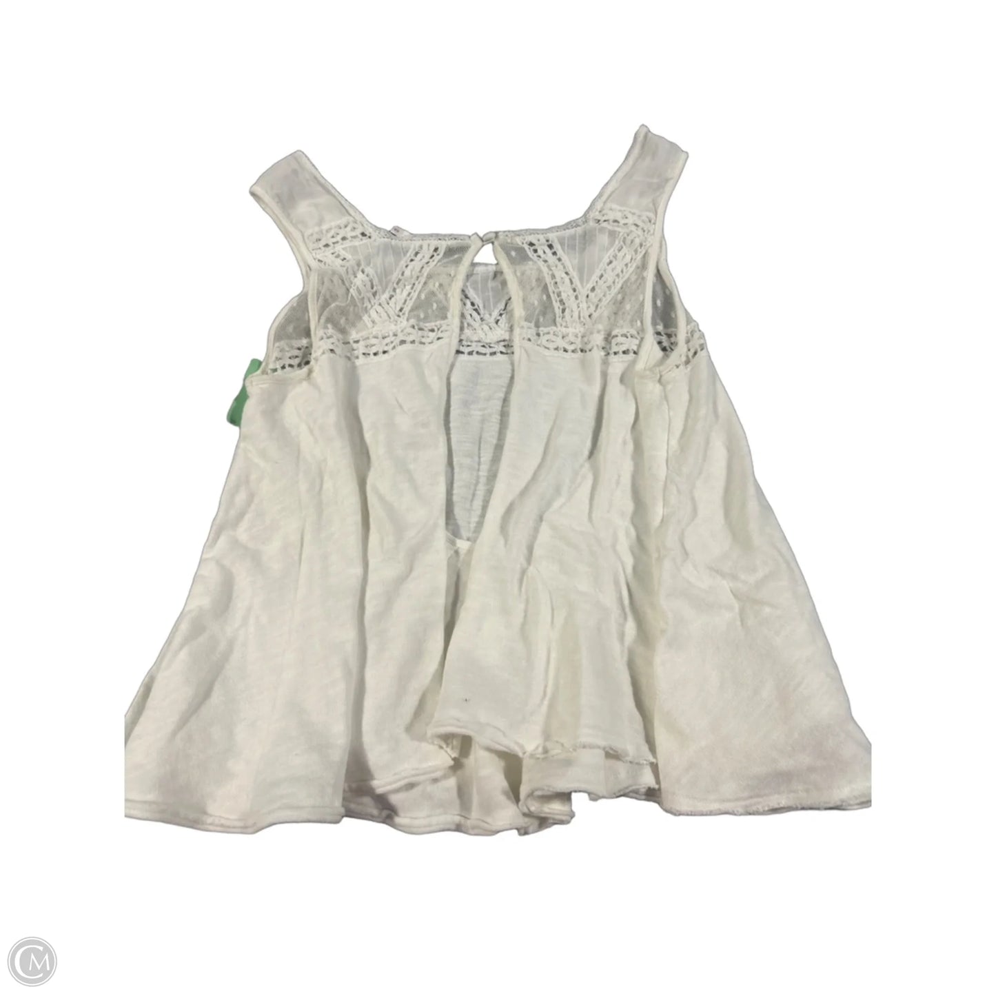 Tank Top By Free People In White, Size: M