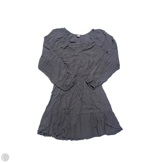 Dress Casual Midi By Old Navy In Grey, Size: M