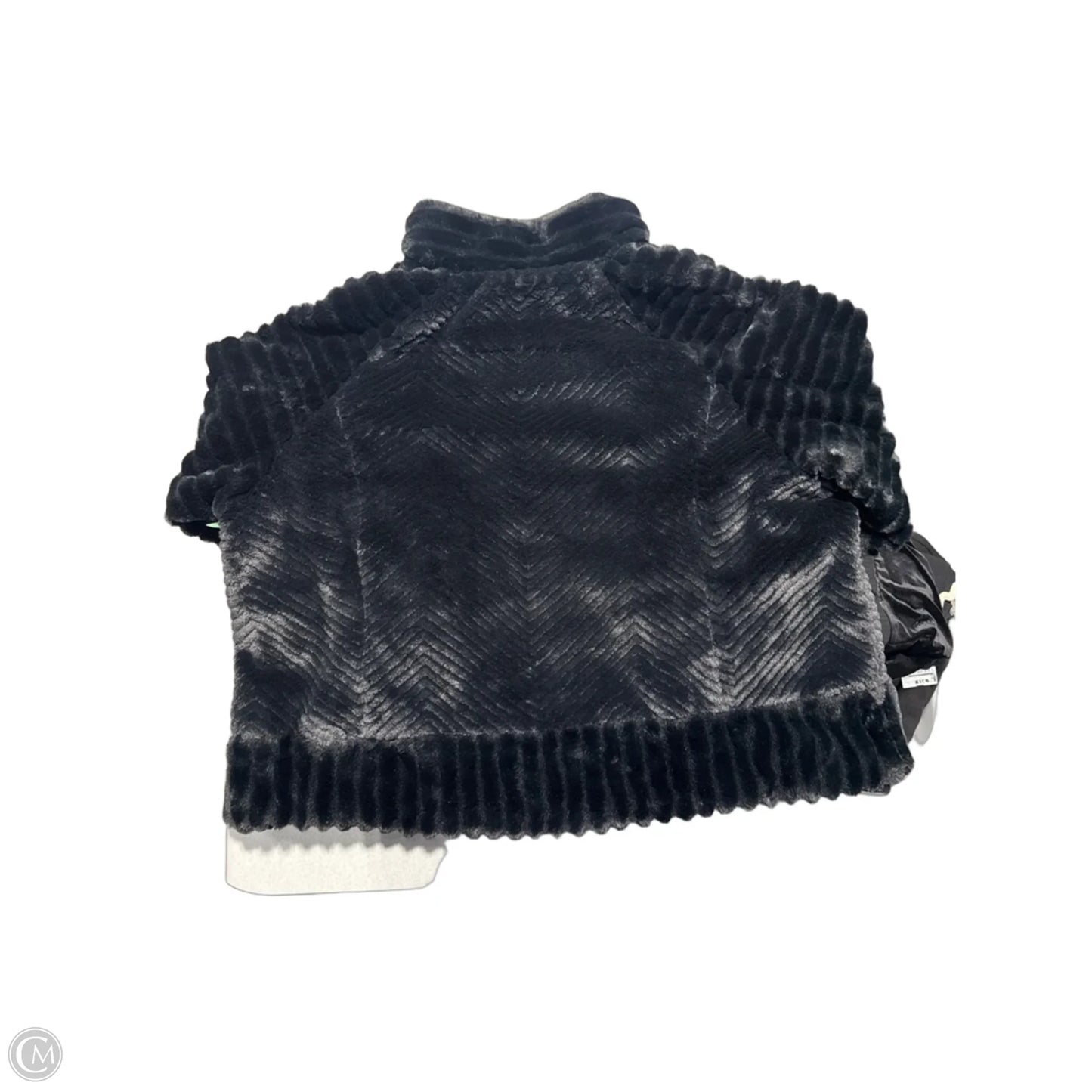 Jacket Faux Fur & Sherpa By Bernardo In Black, Size: 3x