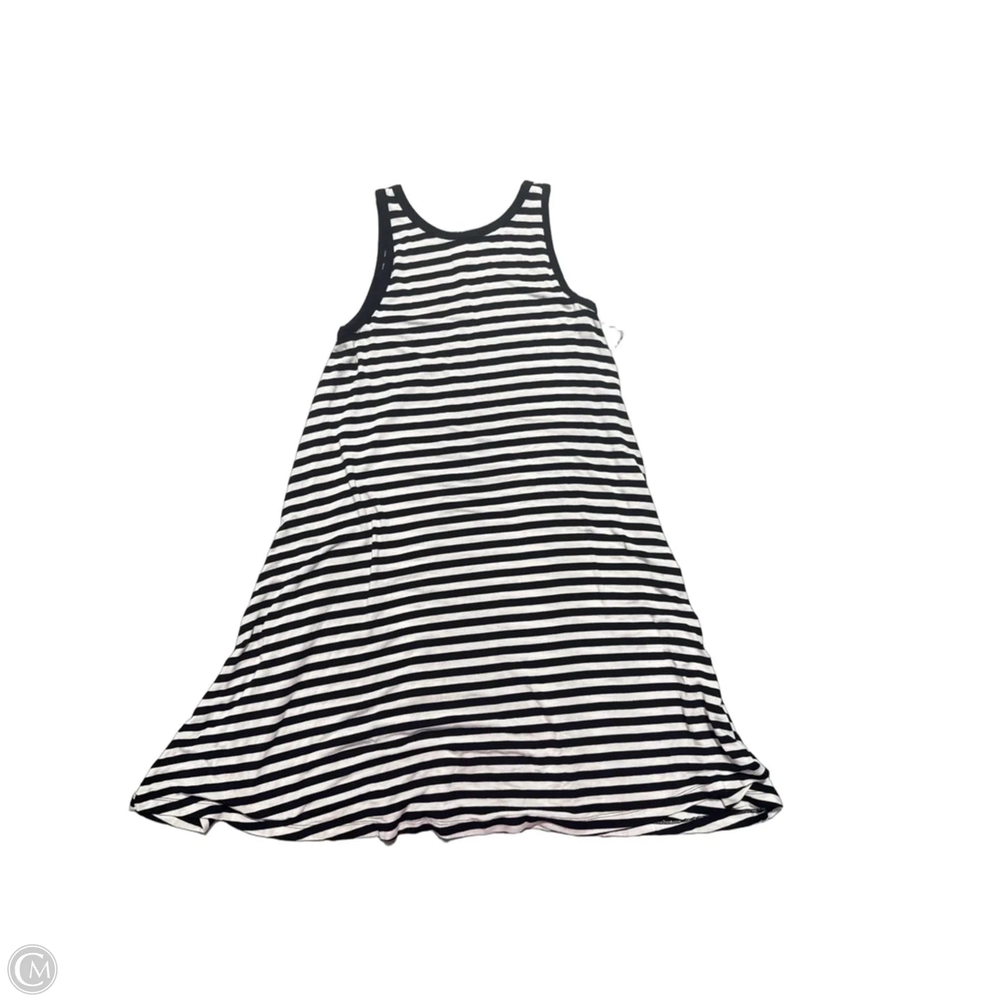 Dress Casual Midi By Old Navy In Black & White, Size: Xs
