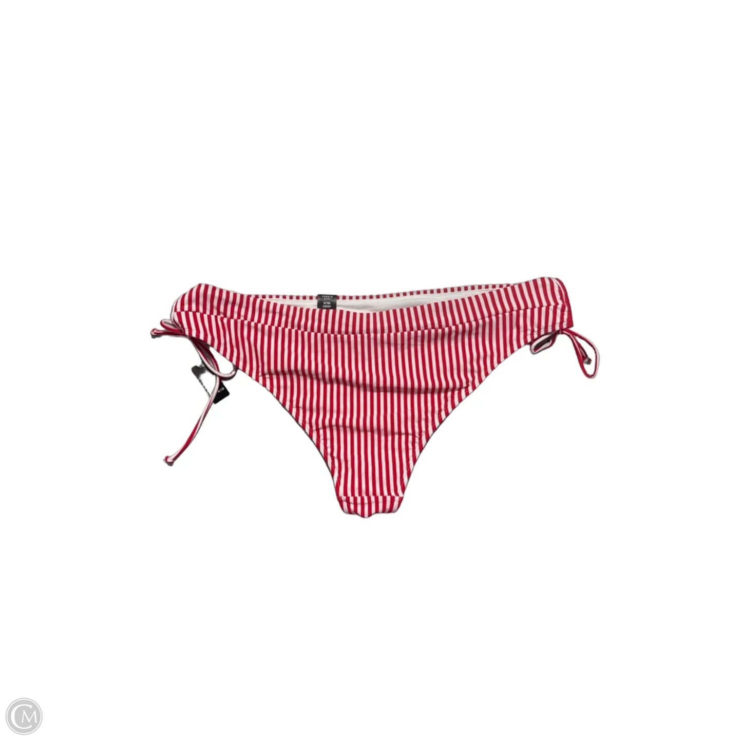 Swimsuit Bottom By Torrid In Red & White, Size: 3x
