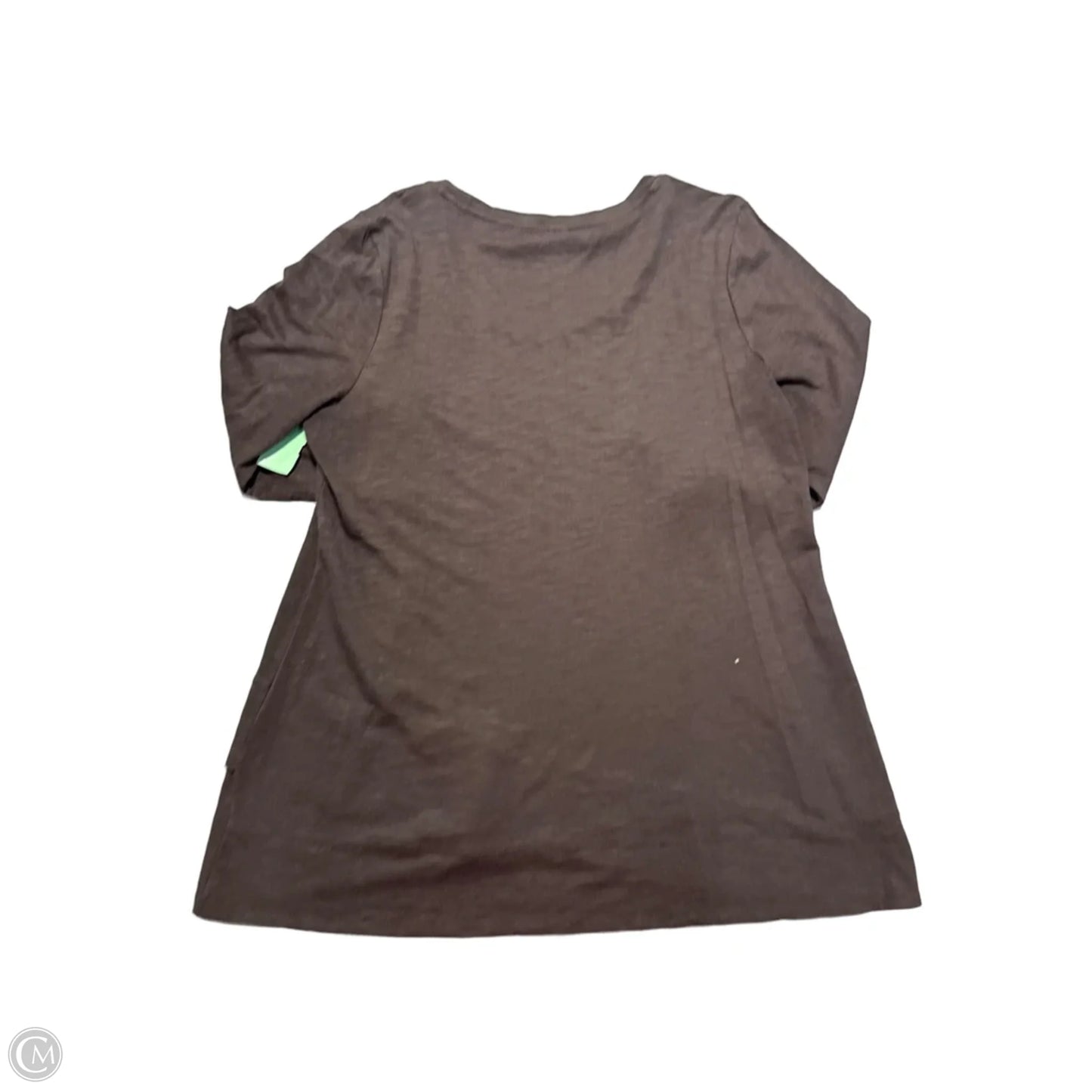Top Long Sleeve By Chicos In Brown, Size: L