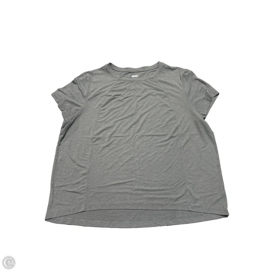 Athletic Top Short Sleeve By Avia In Blue, Size: Xl