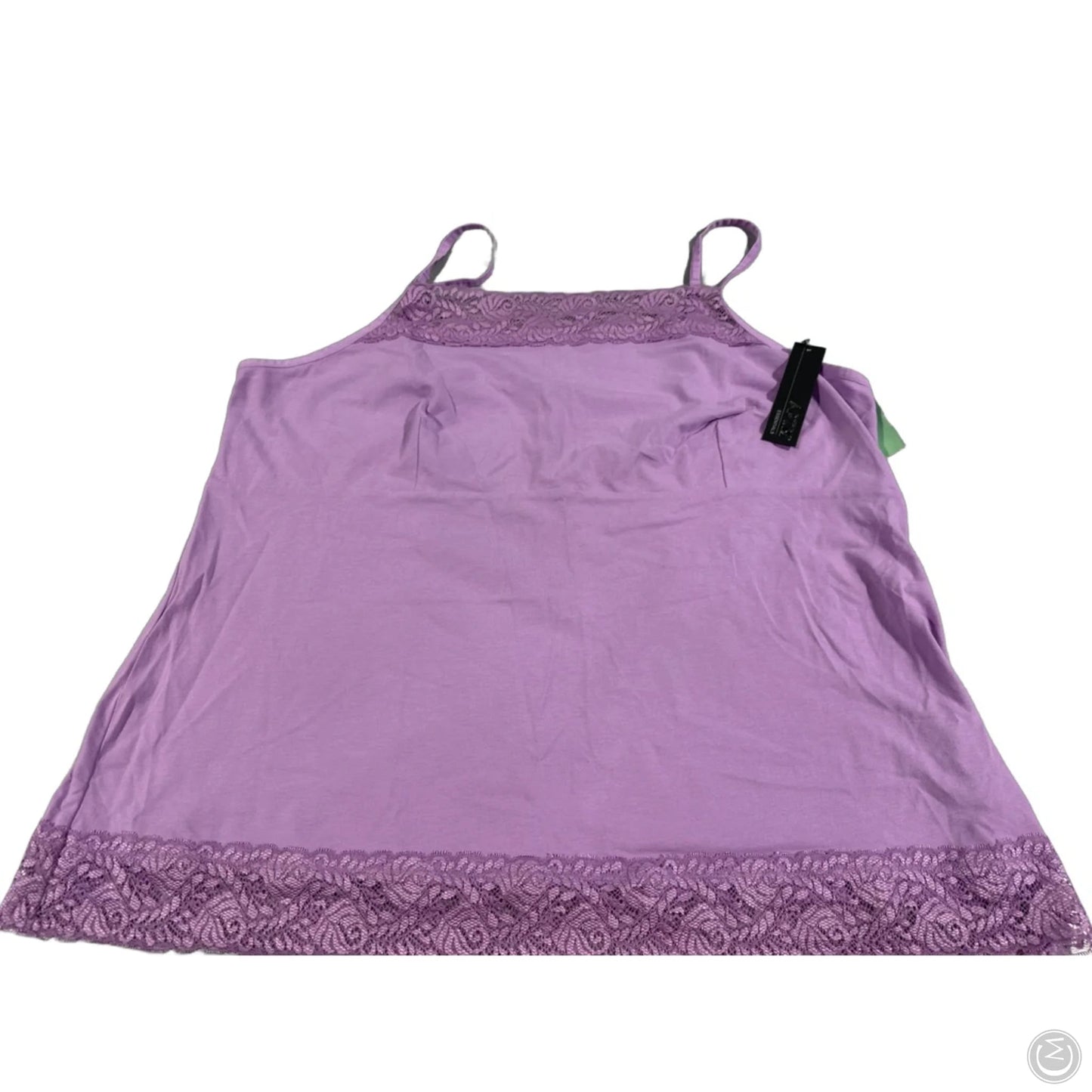 Tank Top By Apt 9 In Purple, Size: 2x