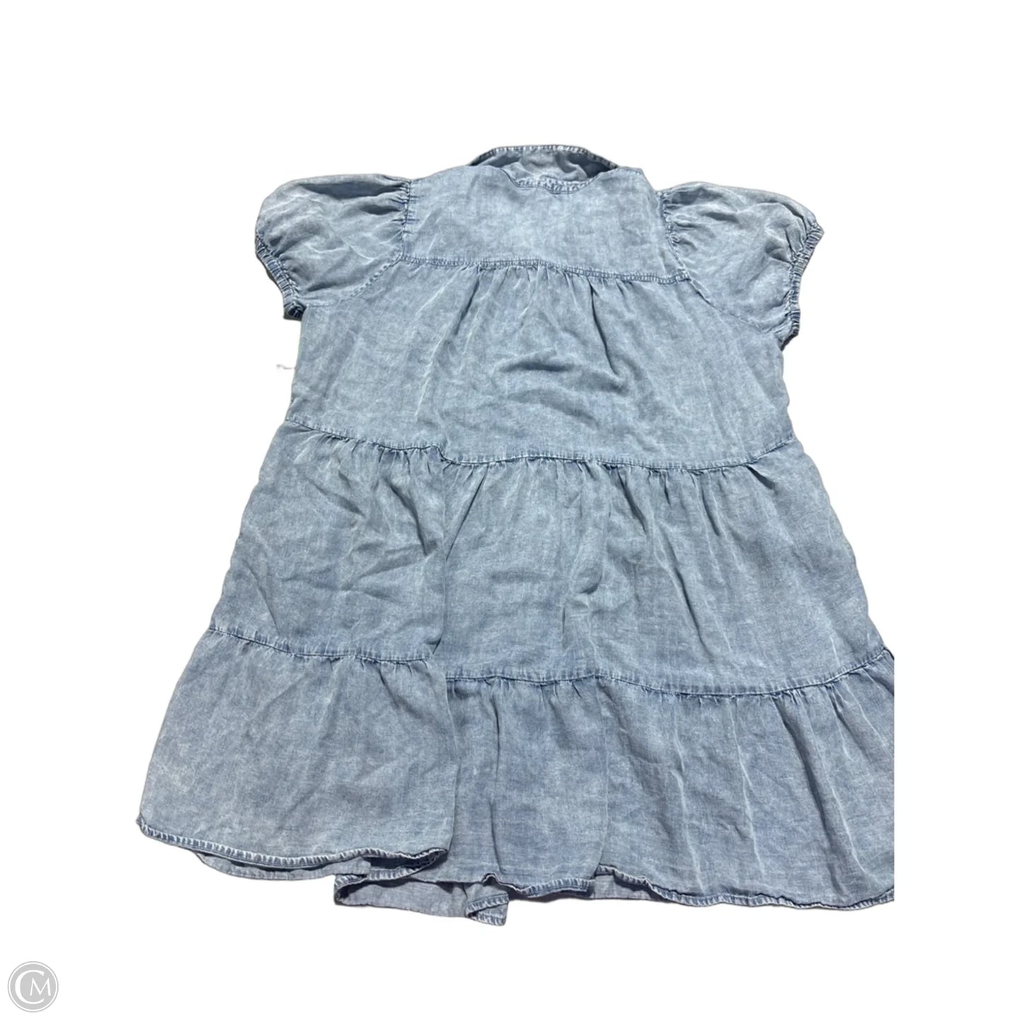 Dress Casual Midi By Jane And Delancey In Blue Denim, Size: Xl