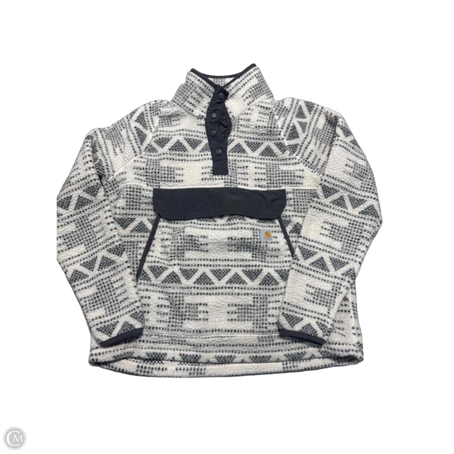 Jacket Other By Carhartt In Grey & White, Size: L