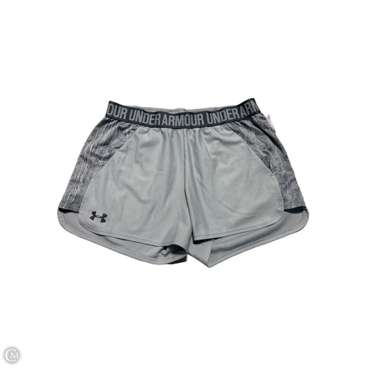 Athletic Shorts By Under Armour In Grey, Size: M