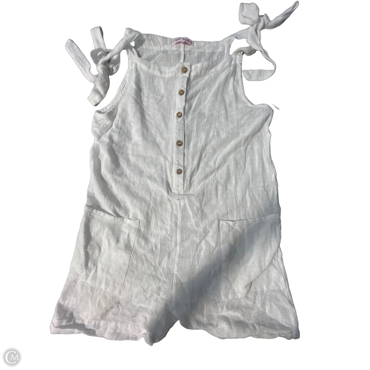 Romper By Cmc In White, Size: Xl