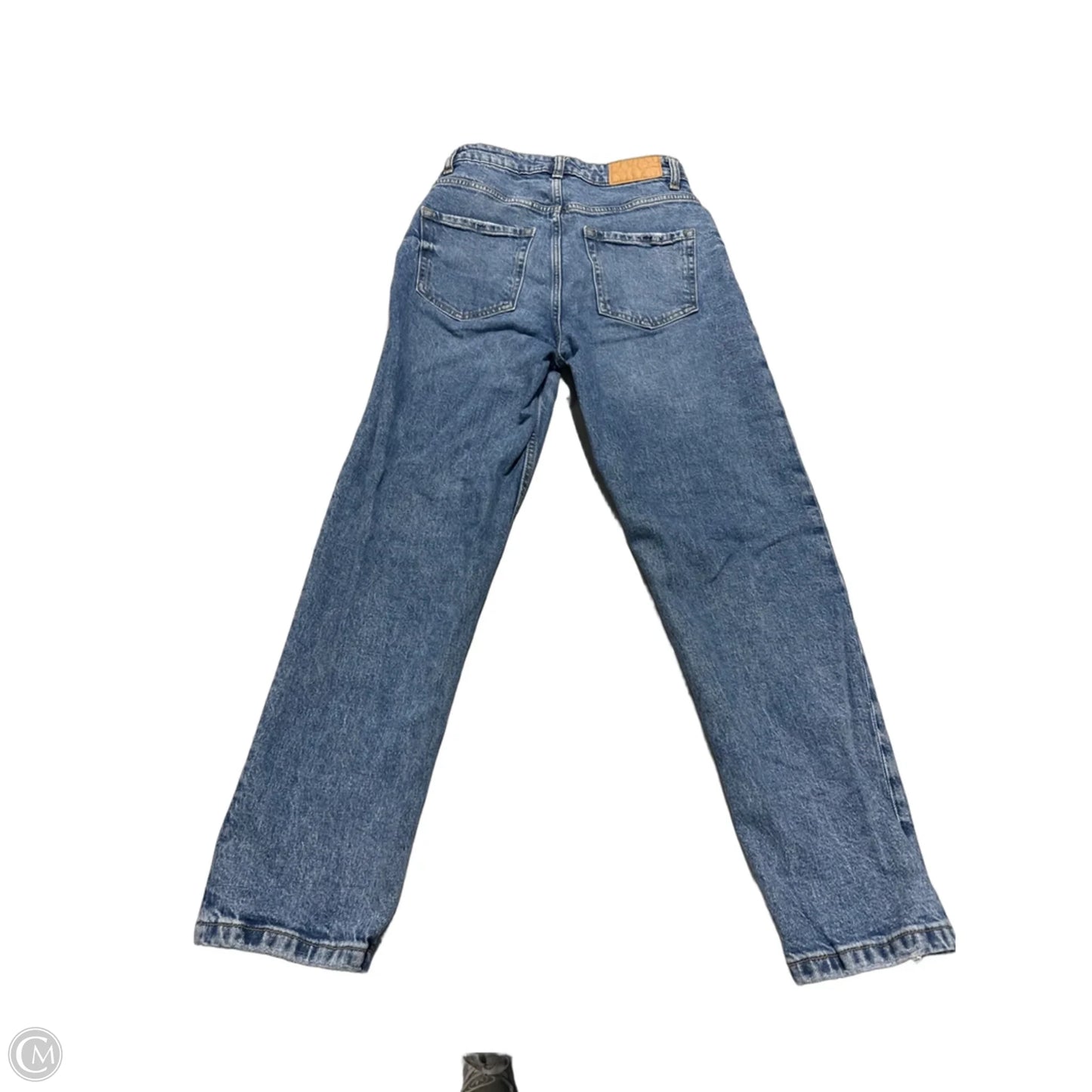 Jeans Straight By Zara In Blue, Size: 4