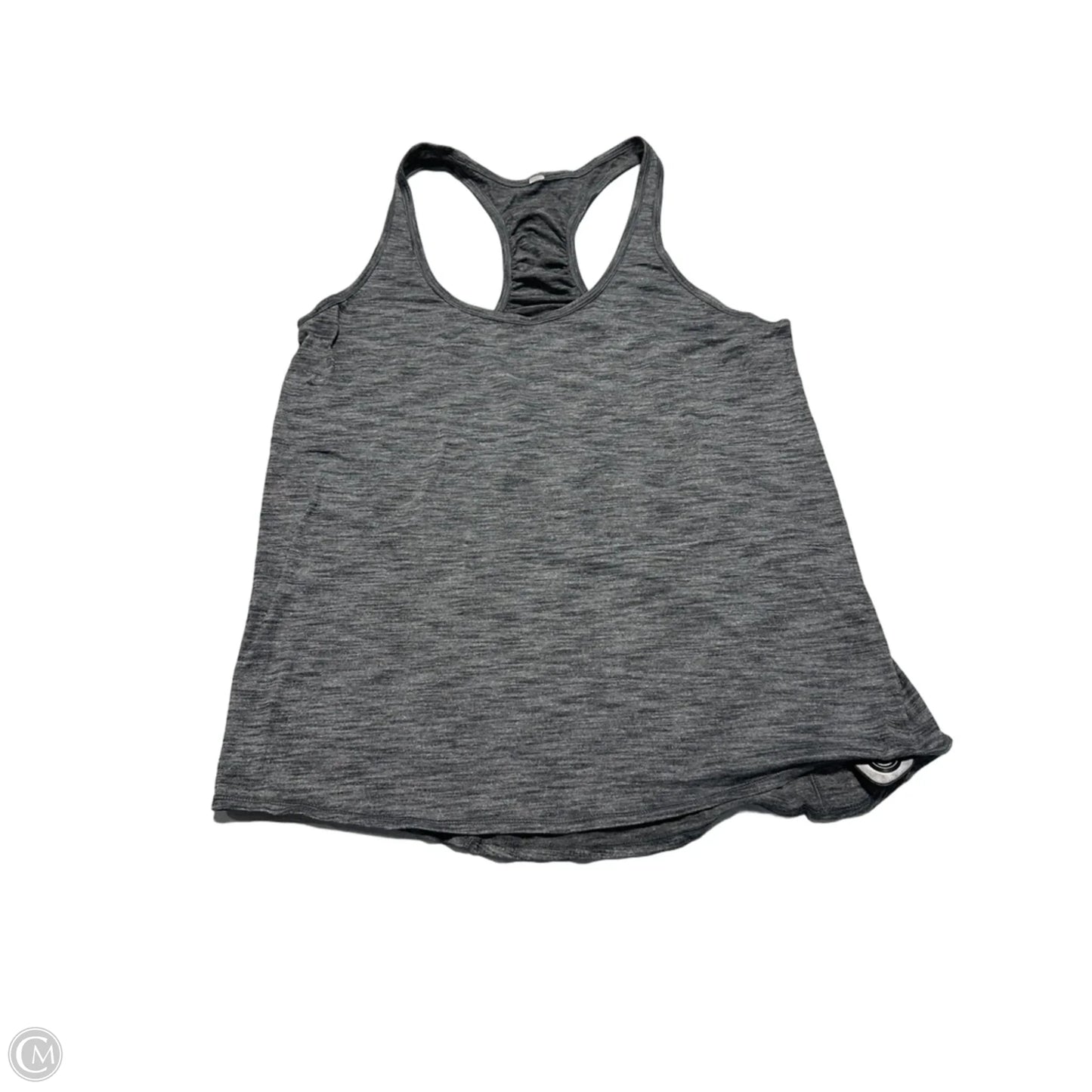 Athletic Tank Top By Lululemon In Grey, Size: M