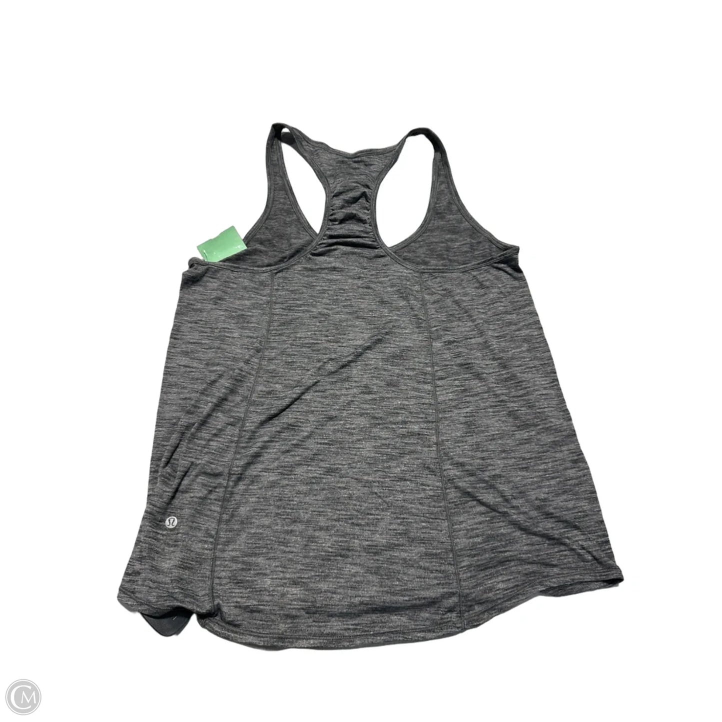 Athletic Tank Top By Lululemon In Grey, Size: M