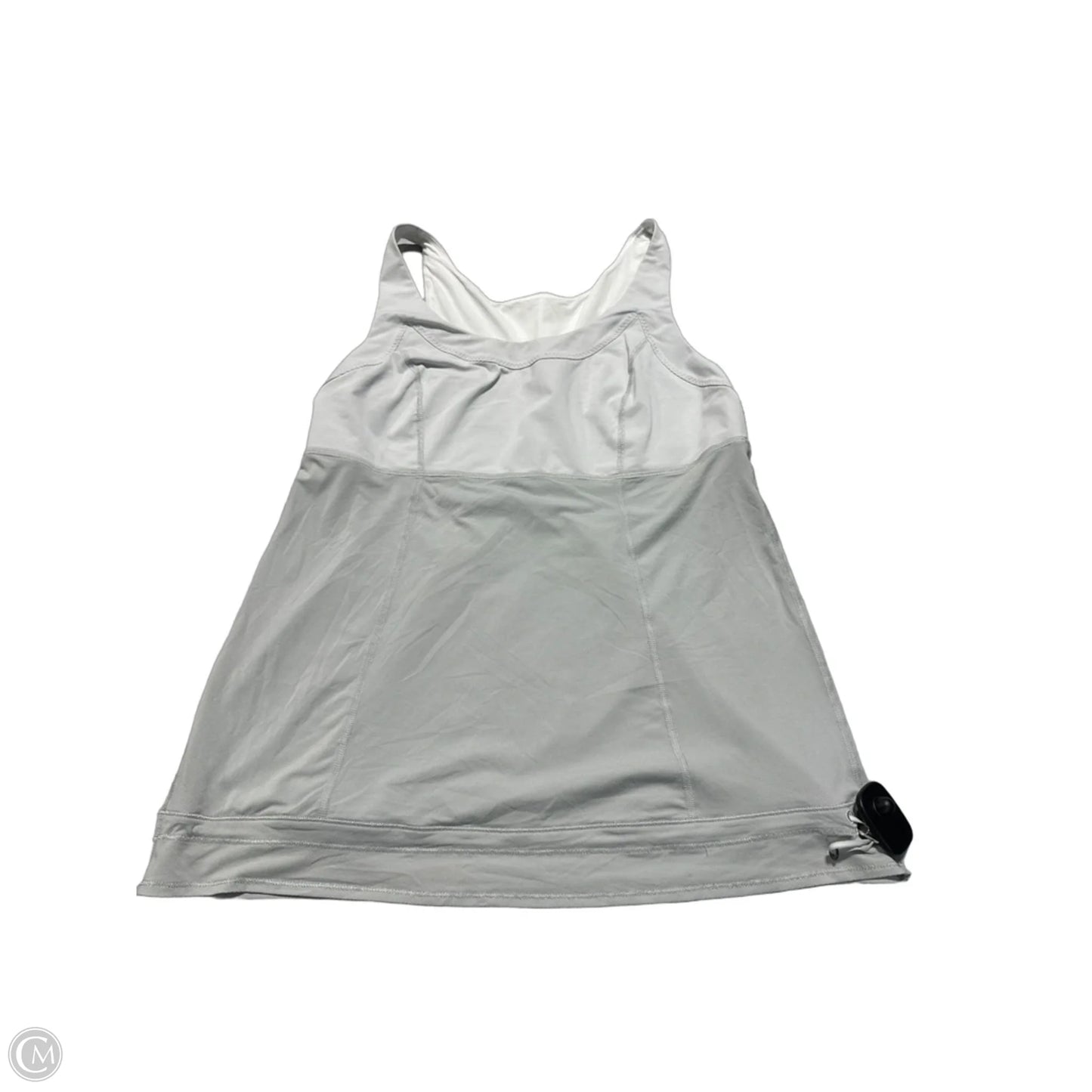 Athletic Tank Top By Lululemon In White, Size: L