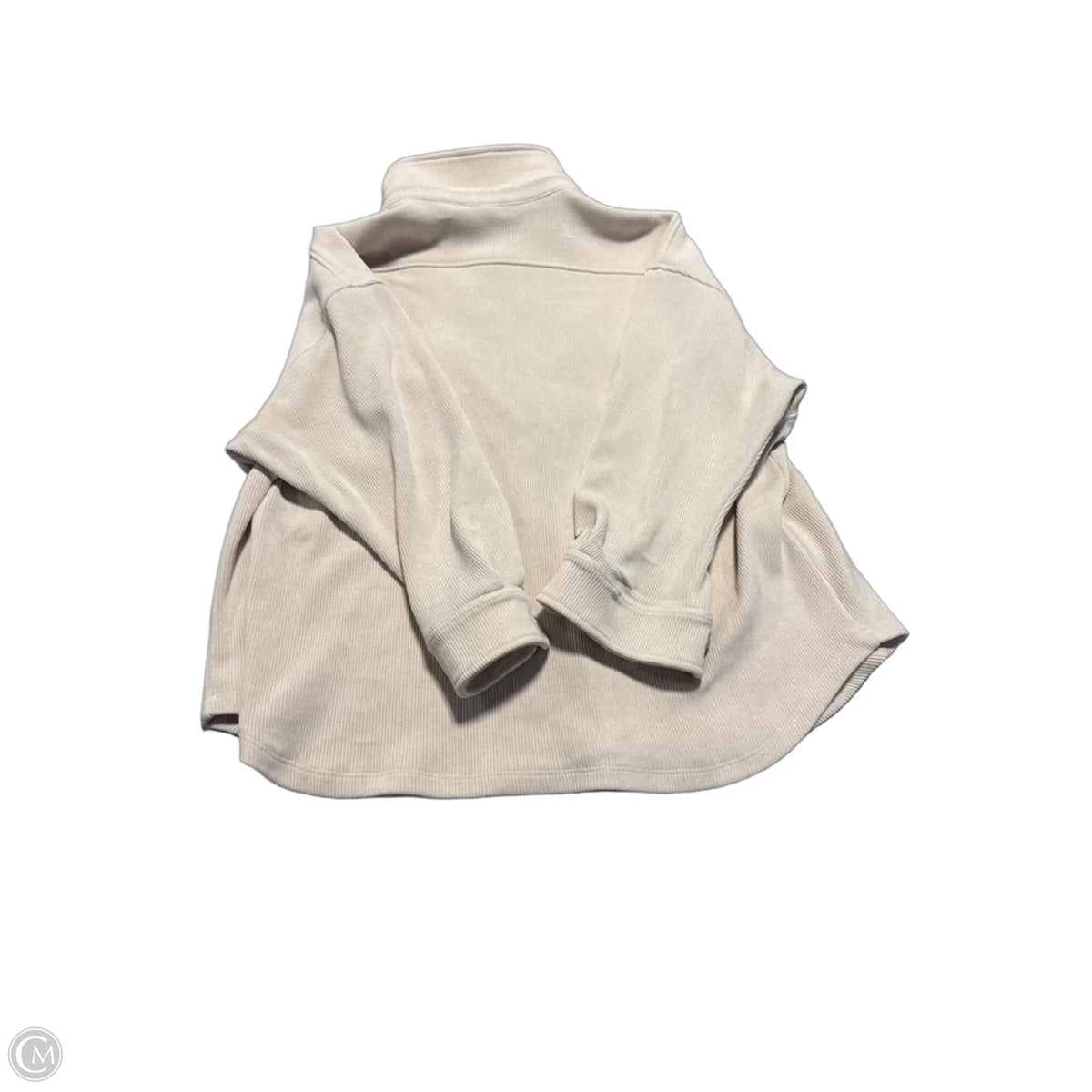 Top Long Sleeve By Yelete In Beige, Size: M