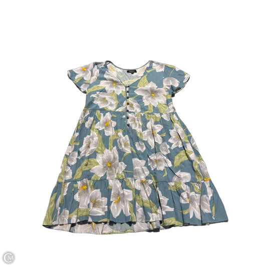 Dress Casual Midi By Papillion In Blue, Size: Xl