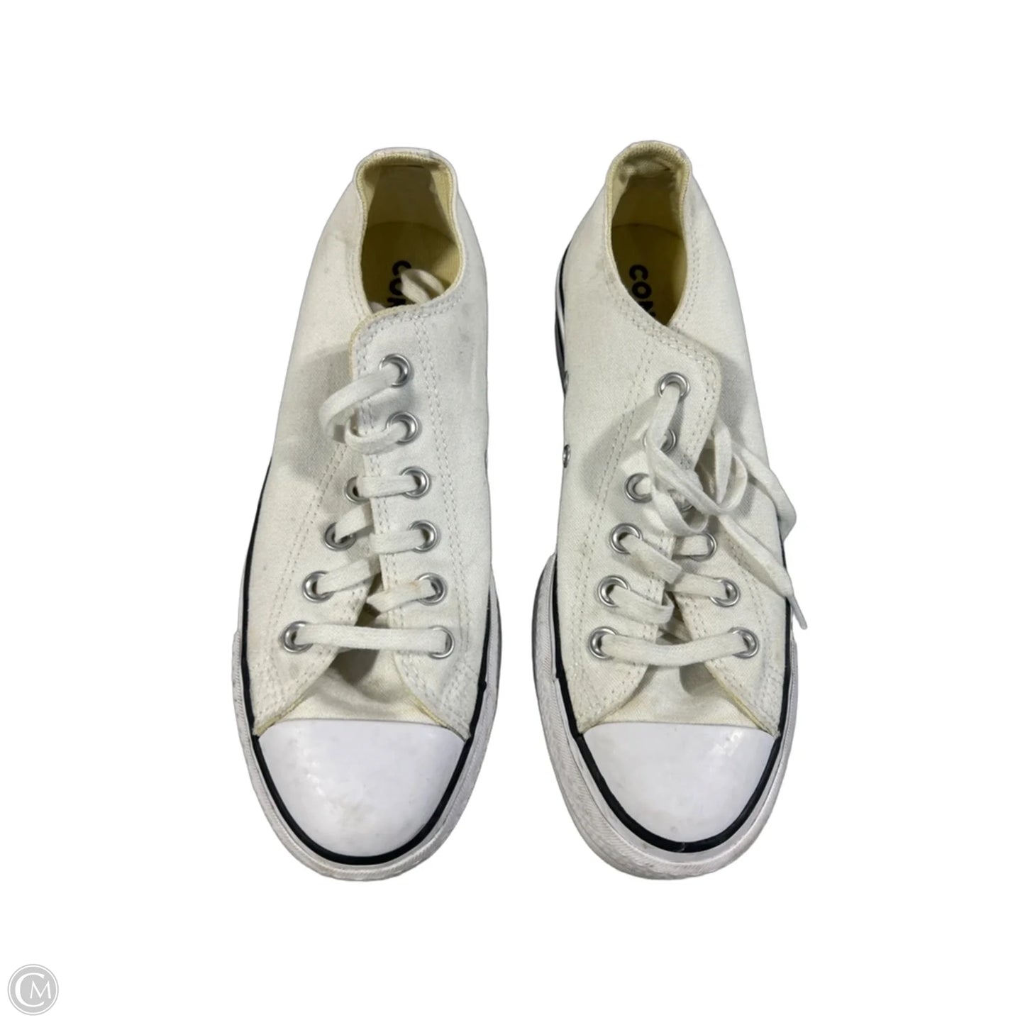 Shoes Heels Platform By Converse In White, Size: 7