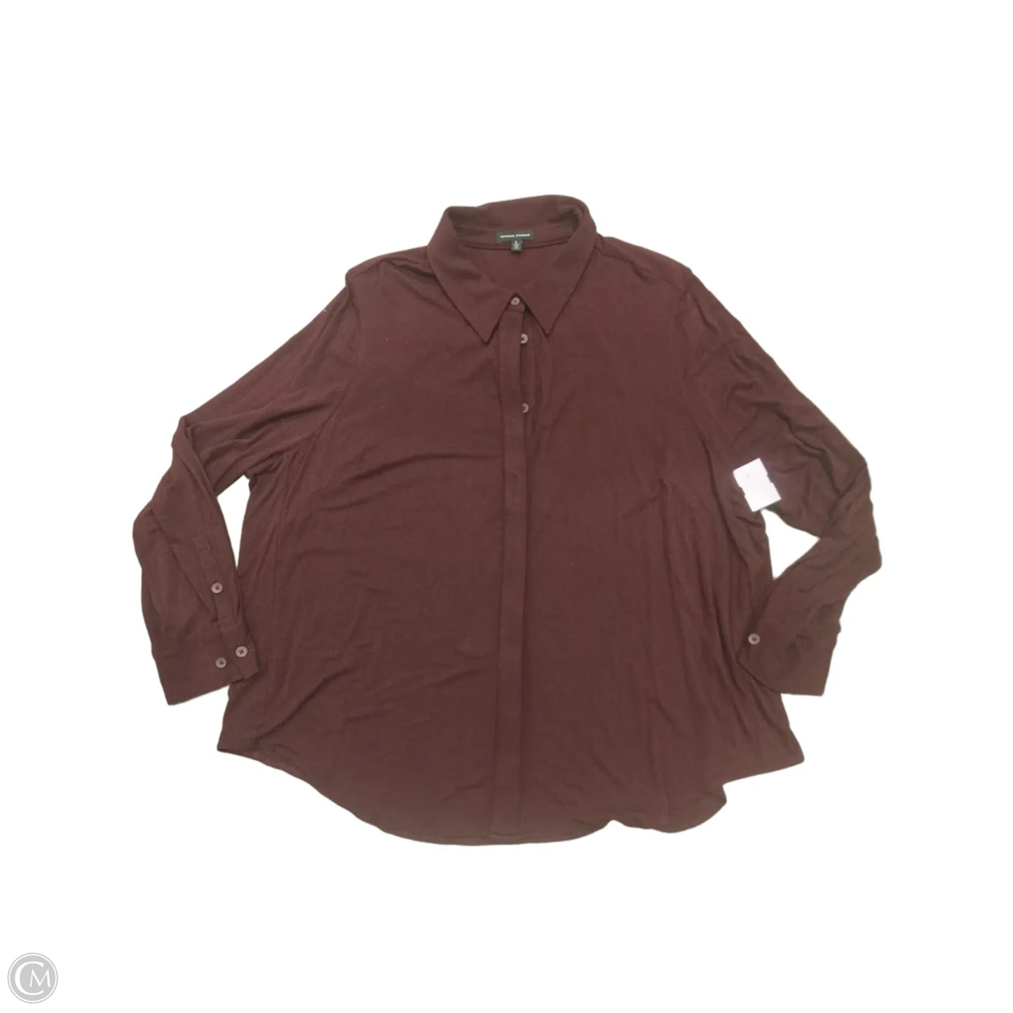 Top Long Sleeve By Universal Standard In Red, Size: 2x