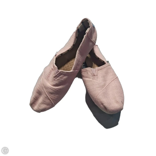 Shoes Athletic By Toms In Pink, Size: 8
