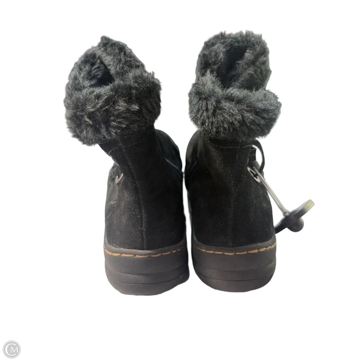 Boots Ankle Flats By Bare Traps In Black, Size: 9