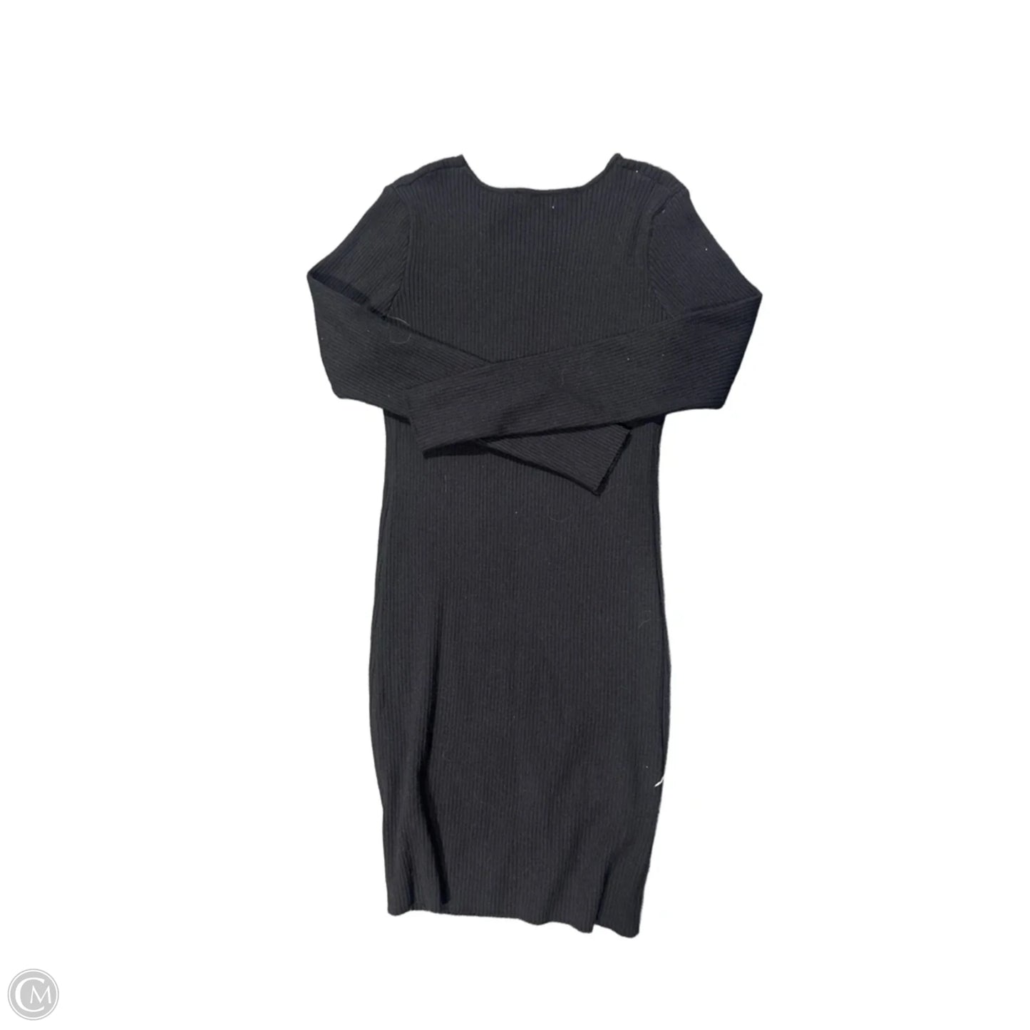 Dress Casual Midi By Cmc In Black, Size: L