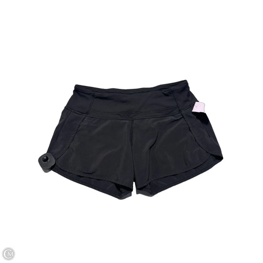 Athletic Shorts By Lululemon In Black, Size: 4
