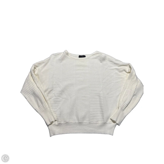 Sweater By T Tahari In Cream, Size: L