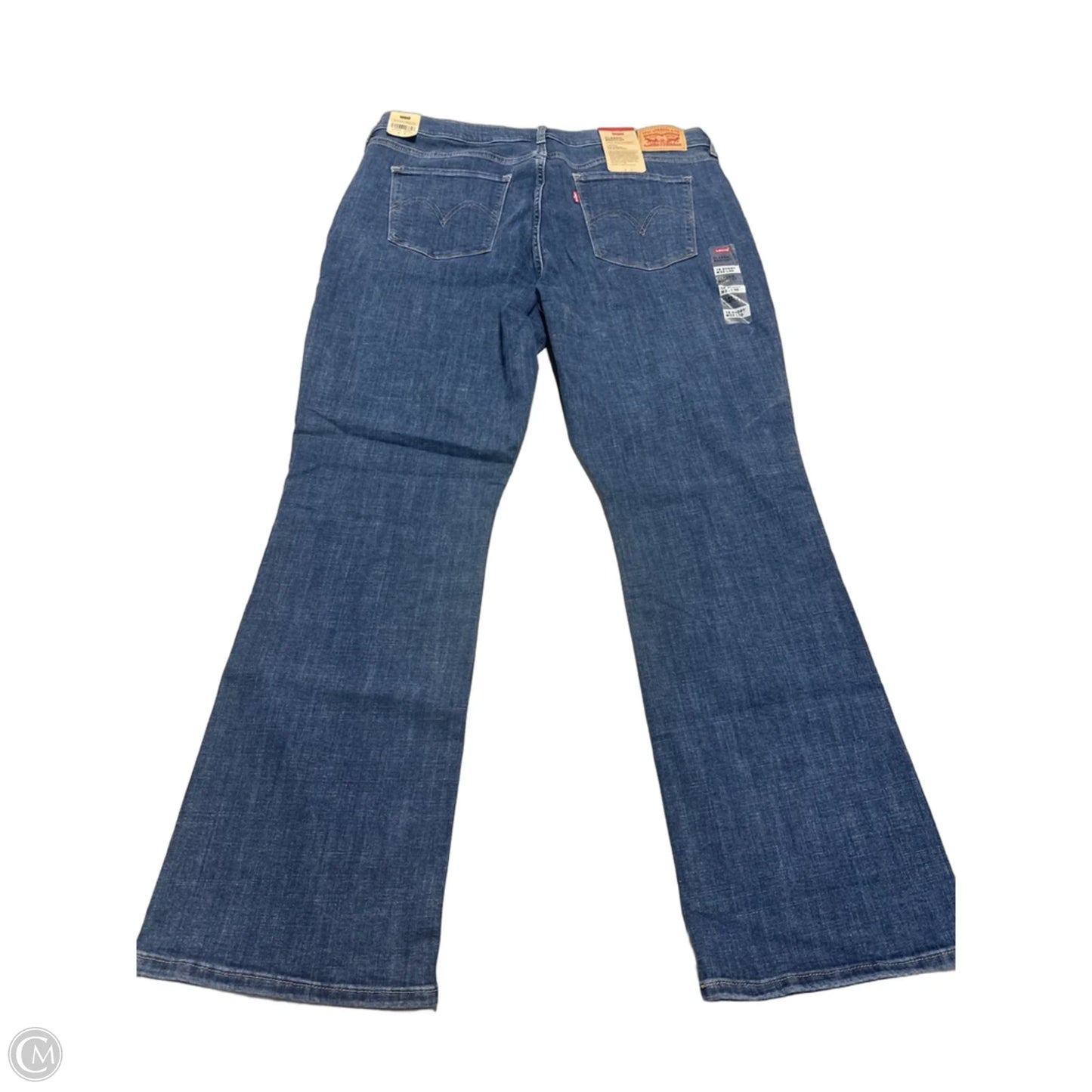Jeans Boot Cut By Levis In Blue, Size: 16