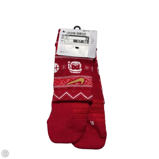 Socks By Nike In Red, Size: 0