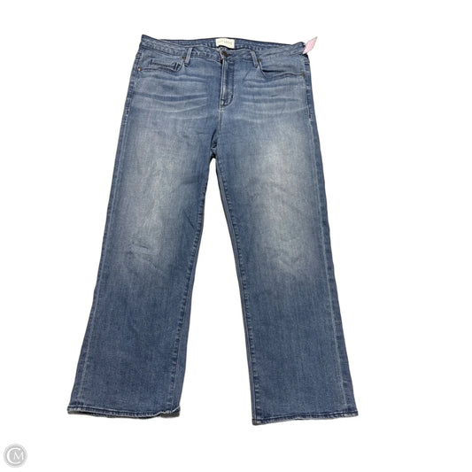 Jeans Straight By Parker In Blue, Size: 14