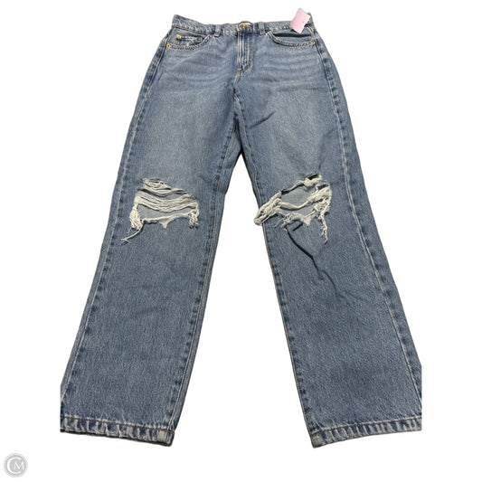 Jeans Straight By Garage In Blue, Size: 4