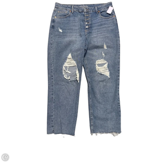 Jeans Wide Leg By Wild Fable In Blue, Size: 14