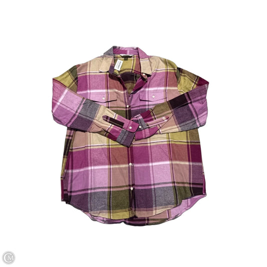 Top Long Sleeve By Old Navy In Purple, Size: L