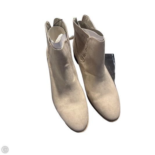 Boots Ankle Heels By Dolce Vita In Beige, Size: 12