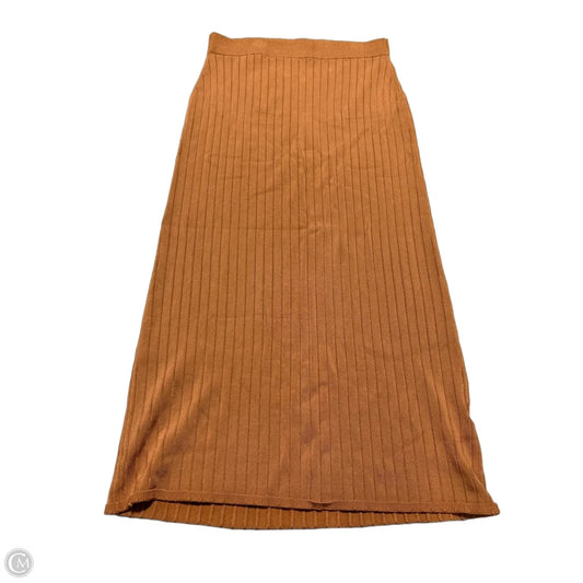 Skirt Midi By Free People In Orange, Size: S