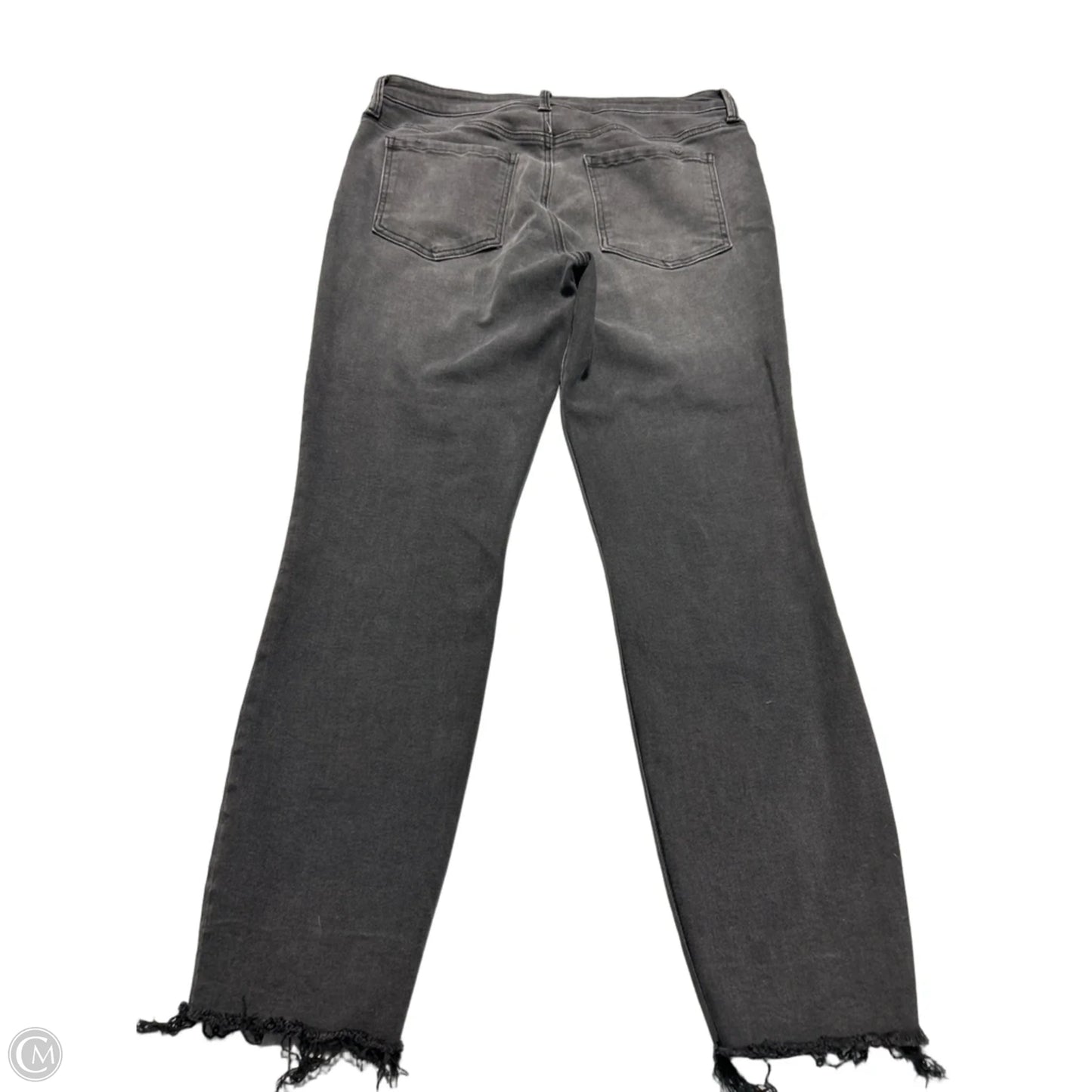 Jeans Straight By Kut In Black, Size: 14