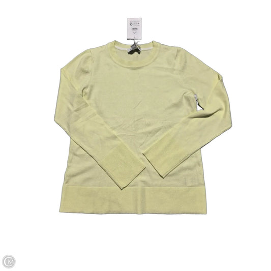 Top Long Sleeve By Free Assembly In Yellow, Size: S