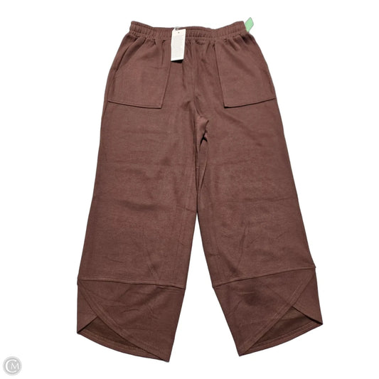 Pants Lounge By Trendy Queen In Brown, Size: M