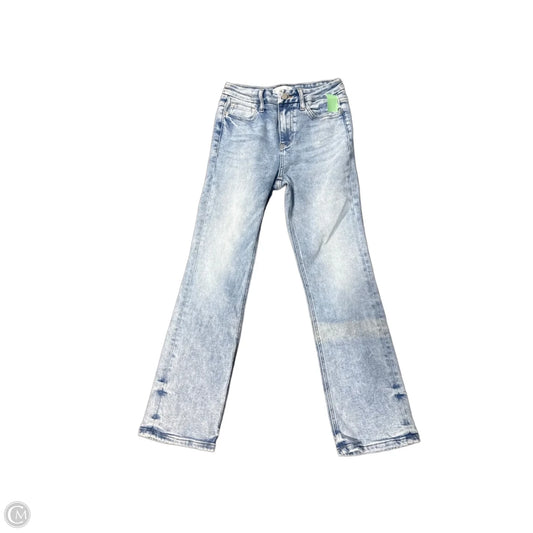 Jeans Straight By Vervet In Blue, Size: 4