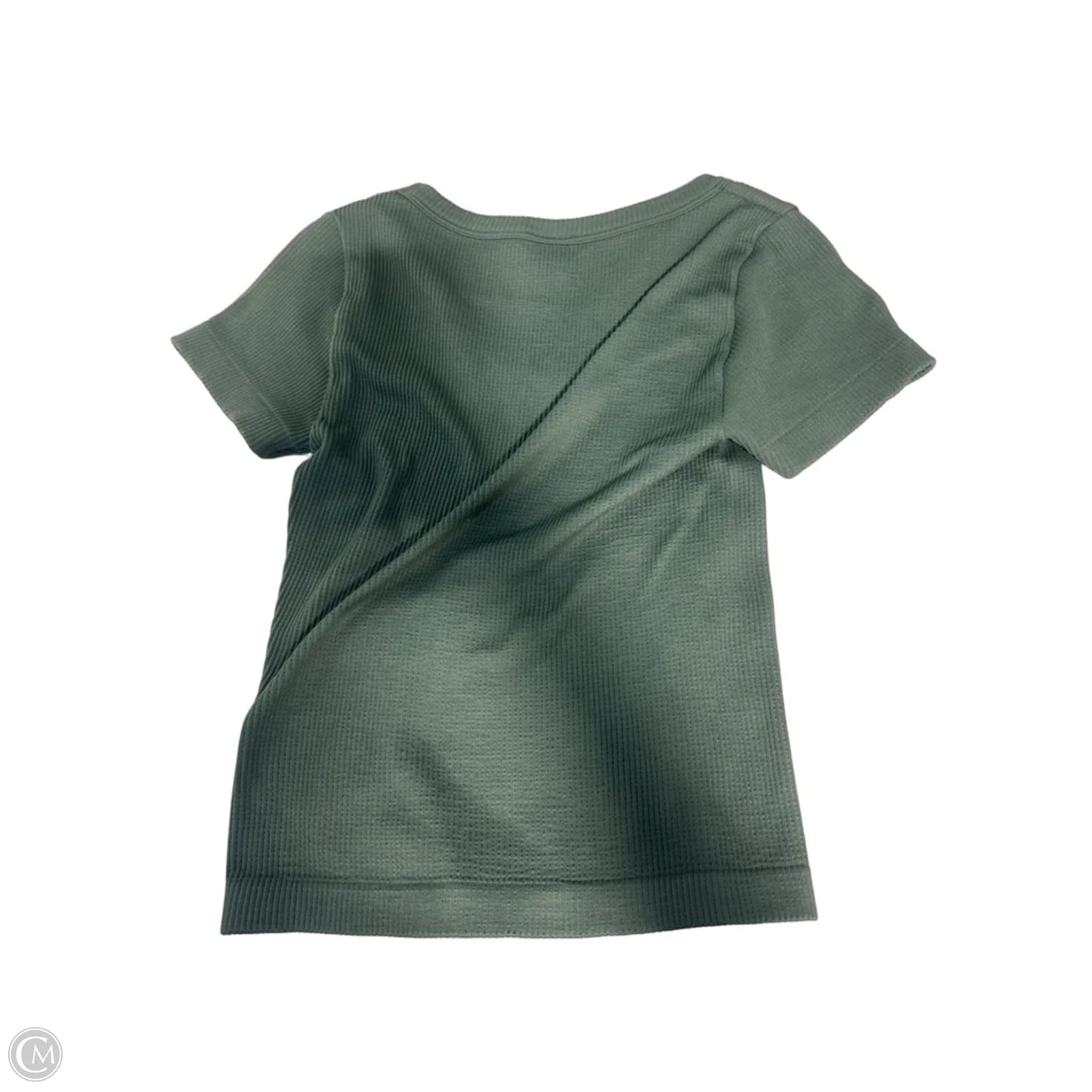 Top Short Sleeve By Old Navy In Green, Size: M