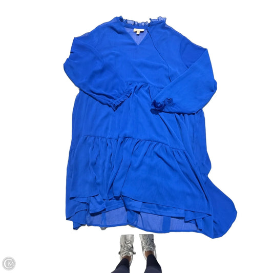Dress Casual Maxi By Evri In Blue, Size: 2x