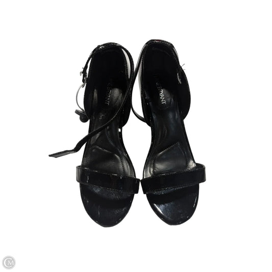 Shoes Heels Kitten By Lane Bryant In Black, Size: 8