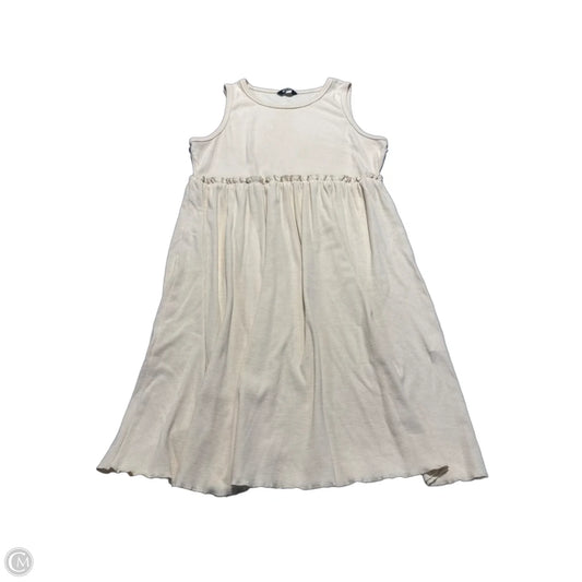 Dress Casual Midi By Btfbm In Beige, Size: Xl