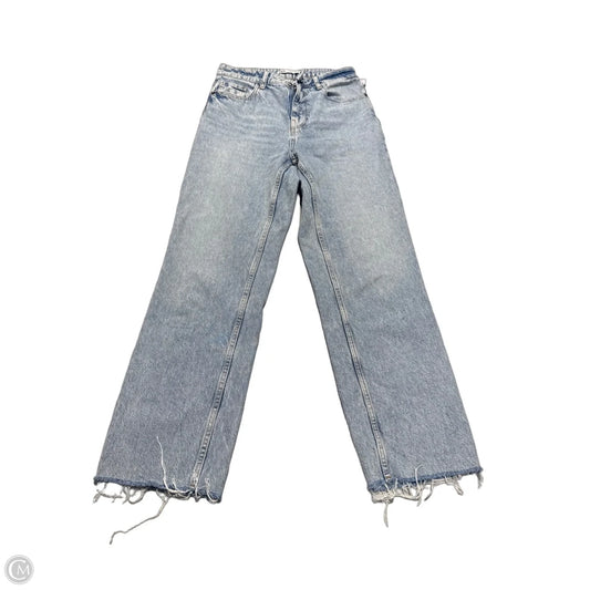 Jeans Straight By Zara In Blue, Size: 6